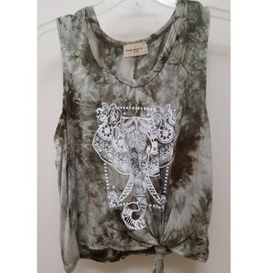 [3 FOR $25 SALE] elephant print tank top